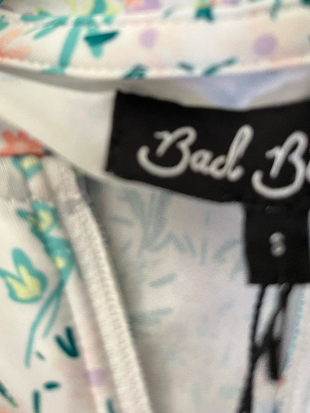 NWT Bad Birdie ladies UV quarter zip - Spring has Sprung size small - Picture 10 of 14